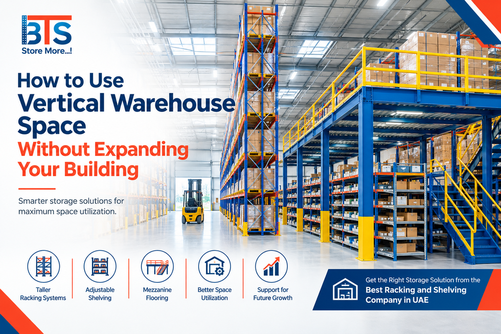 Vertical Warehouse Space Solutions | BTS Racking